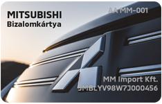 Mitsubishi Bizalomkártya