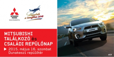 Mitsubishi családi repülőnap